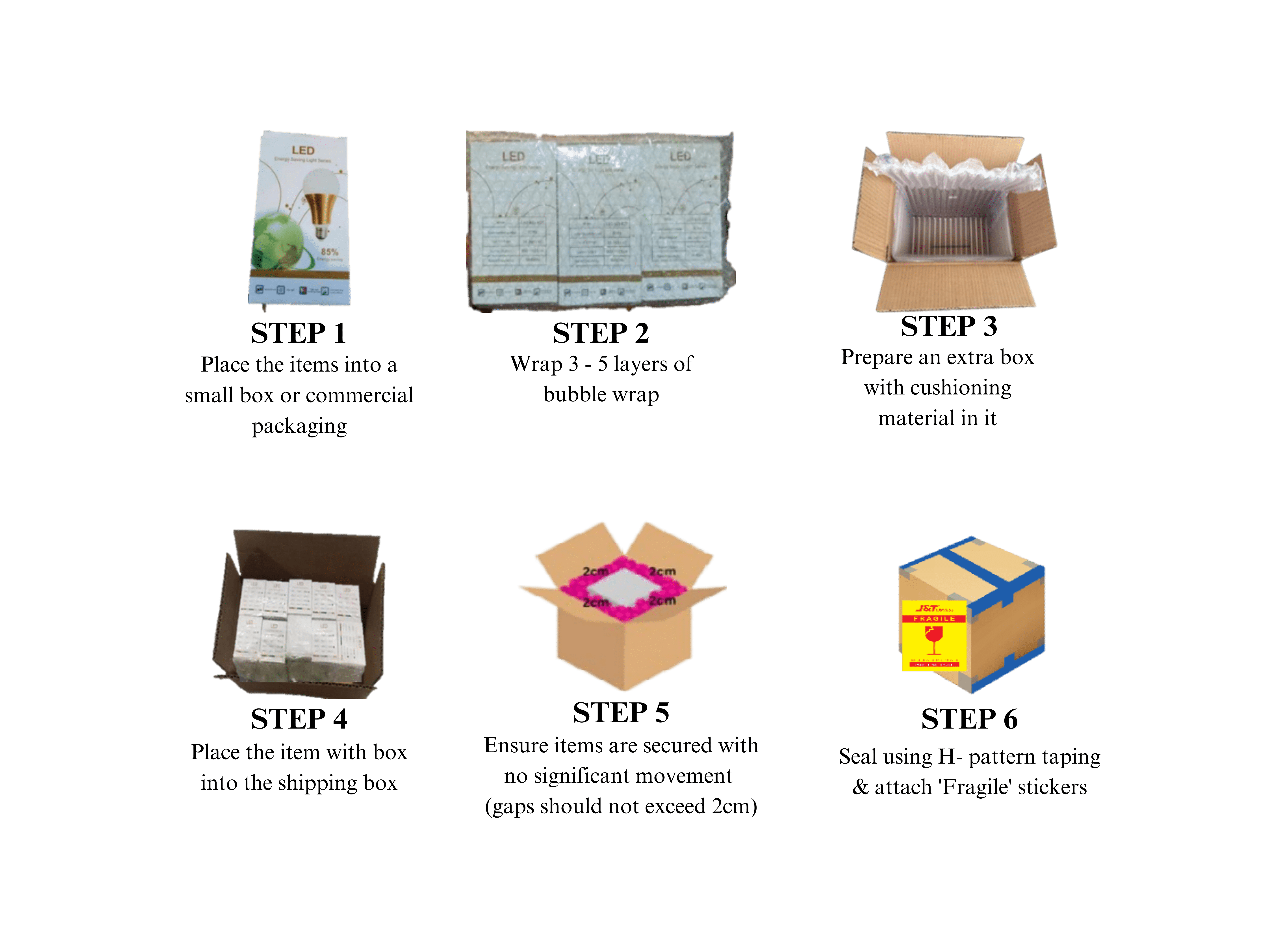 fragile items